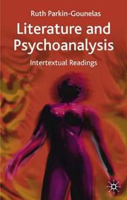 Cover of: Literature and psychoanalysis: intertextual readings