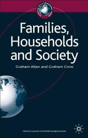 Cover of: Families, Households, and Society (Sociology for a Changing World)
