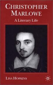 Cover of: Christopher Marlowe: A Literary Life (Literary Lives)