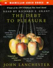 Cover of: The Debt to Pleasure by John Lanchester