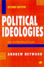 Political Ideologies by Andrew Heywood