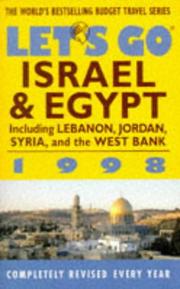 Cover of: Let's Go Israel and Egypt (Let's Go)