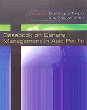 Cover of: Casebook on General Management in Asia Pacific (Macmillan Business)