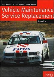 Cover of: Vehicle Maintenance: Service Replacement 1