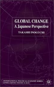 Cover of: Global change: a Japanese perspective