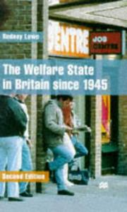 Cover of: Welfare State in Britain Since 1945, The by 
