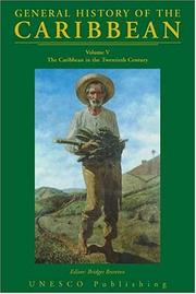 Cover of: UNESCO General History of the Caribbean