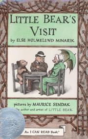 Cover of: Little Bear's Visit (An I Can Read Book, Level 1) by Else Holmelund Minarik