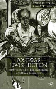 Cover of: Post-war Jewish fiction: ambivalence, self-explanation and transatlantic connections