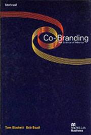 Cover of: Co-branding (Macmillan Business) by Tom Blackett, Robert W. Boad