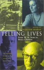 Cover of: Telling Lives: From W.B. Yeats to Bruce Chatwin