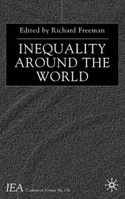Cover of: Inequality Around the World by Richard Freeman
