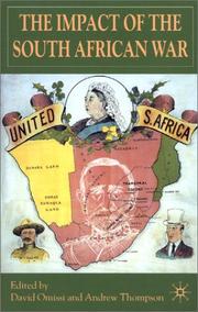 Cover of: The impact of the South African War