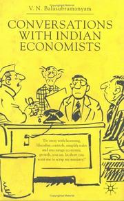 Cover of: Conversations With Indian Economists