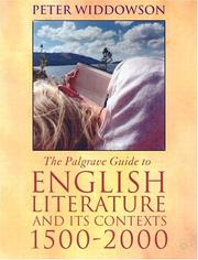 Cover of: The Palgrave guide to English literature and its contexts, 1500-2000