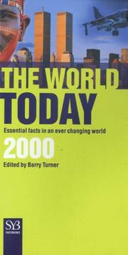Cover of: The World Today (SYB FactBook)