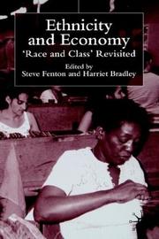 Cover of: Ethnicity and Economy: Race and Class Revisited