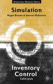 Cover of: Simulation and Inventory Control (Texts in Operational Research)