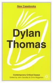 Cover of: Dylan Thomas