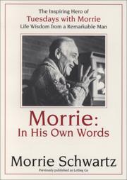 Cover of: Morrie: In His Own Words