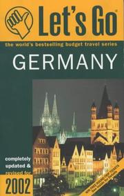 Cover of: Let's Go Germany (Let's Go) by Let's Go, Inc.