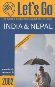 Cover of: Let's Go India and Nepal (Let's Go)