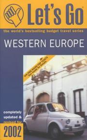 Cover of: Let's Go Western Europe (Let's Go)