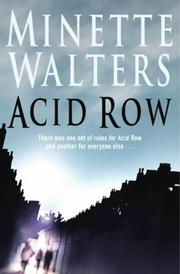 Cover of: Acid Row by Minette Walters