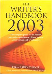 Cover of: The Writer's Handbook 2003 (Writer's Handbooks (MacMillan))