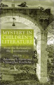 Mystery in children's literature by Adrienne E. Gavin, Christopher Routledge