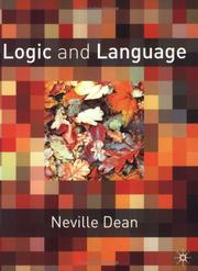 Cover of: Logic and Language by 