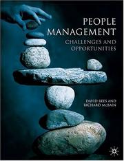 Cover of: People Management by David Rees, Richard McBain