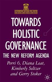 Cover of: Towards Holistic Governance: The New Reform Agenda (Government Beyond the Centre)