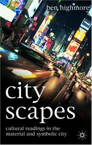 Cover of: Cityscapes by Ben Highmore