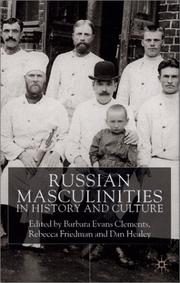 Cover of: Russian Masculinities iIn History and Culture
