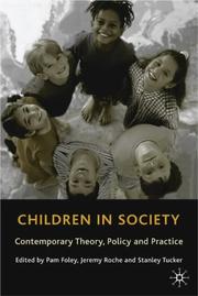 Children in society by Pam Foley, Jeremy Roche