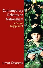 Cover of: Contemporary Debates on Nationalism by Umut Ozkirimli