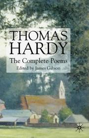 Cover of: Thomas Hardy by Thomas Hardy