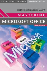 Cover of: Mastering Microsoft Office (Palgrave Master)