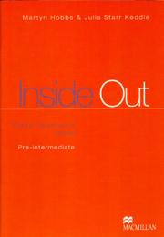 Cover of: Inside Out Pre-Intermediate (Inside Out) by Julia Starr-Keddle, Martyn Hobbs