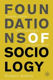 Cover of: Foundations of Sociology: Towards a Better Understanding of the Human World