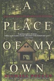 Cover of: A Place of My Own by Michael Pollan