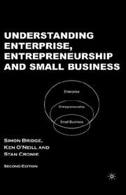 Cover of: Understanding enterprise, entrepreneurship, and small business