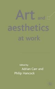 Cover of: Art and Aesthetics At Work by 