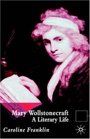 Cover of: Mary Wollstonecraft: A Literary Life (Literary Lives)