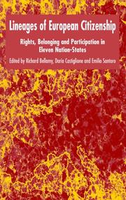 Cover of: Lineages of European Citizenship: Rights, Belonging and Participation in Eleven Nation-States