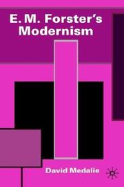 Cover of: E.M. Forster's modernism