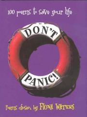 Don't Panic by Fiona Waters