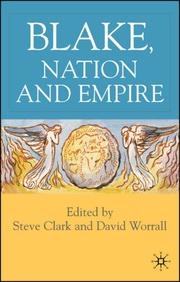 Cover of: Blake, Nation and Empire