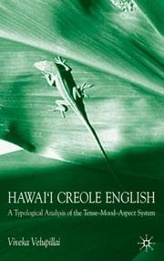 Cover of: Hawai'i Creole English: A Typological Analysis of the Tense-Mood-Aspect System